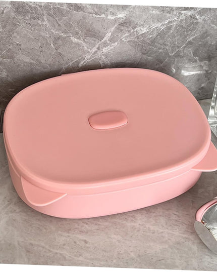 Organizatoare cu Oglinda, 4 Compartimente, pentru Cosmetice si Accesorii, din ABS