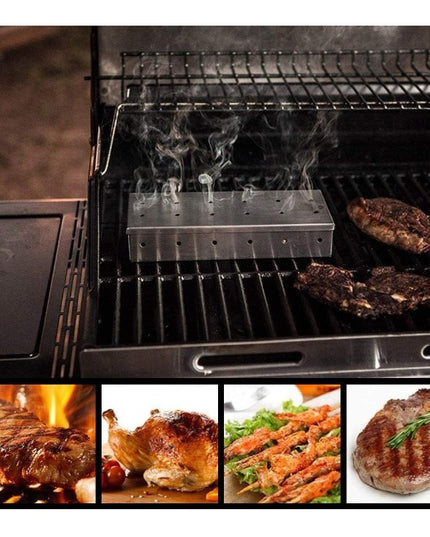 de afumator pentru gratar Inox