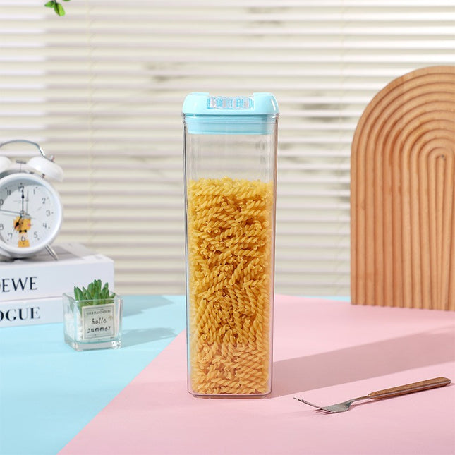 Cutie de Depozitare Alimente, 1.9L, Capac , din PP+PET, Inchidere Ermetica, 10 x 10 x 30.5 cm