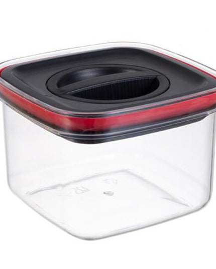 de Depozitare Alimente, de tip Container, Recipient pentru Cereale in Bucatarie, S , volum 600 ml, Transparenta cu Capac