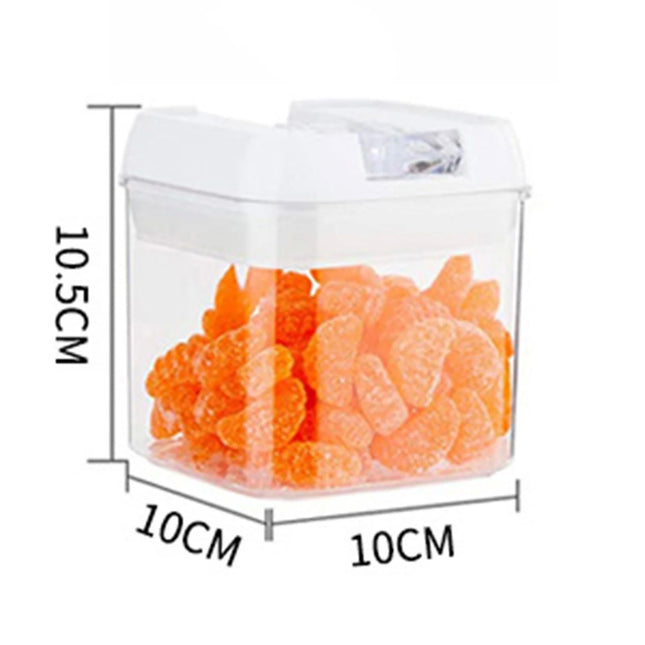 de Depozitare Alimente, de Depozitare tip Container pentru Bucatarie, cu Capac, Inchidere Ermetica, pentru Cereale, , volum 0.5 L