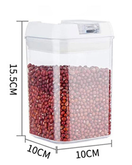 de Depozitare Alimente, de Depozitare tip Container pentru Bucatarie, cu Capac, Inchidere Ermetica, pentru Cereale,volum 1.9 L