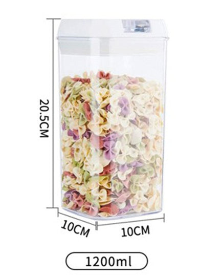 de Depozitare Alimente, de Depozitare tip Container pentru Bucatarie, cu Capac, Inchidere Ermetica, pentru Cereale,volum 1.9 L