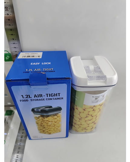de Depozitare Alimente, de Depozitare tip Container pentru Bucatarie, cu Capac, Inchidere Ermetica, pentru Cereale,volum 1.9 L