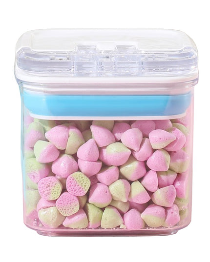 de Depozitare Alimente, de tip Container pentru Bucatarie, pentru Condimente, din PET ABS Silicon,370 g, 1.2L Transparenta