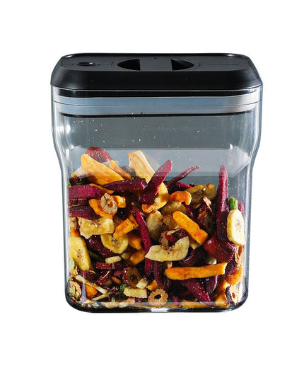 Recipient din Plastic, pentru Alimente/Obiecte, Inchidere Ermetica Rotire 90 grade, 2l