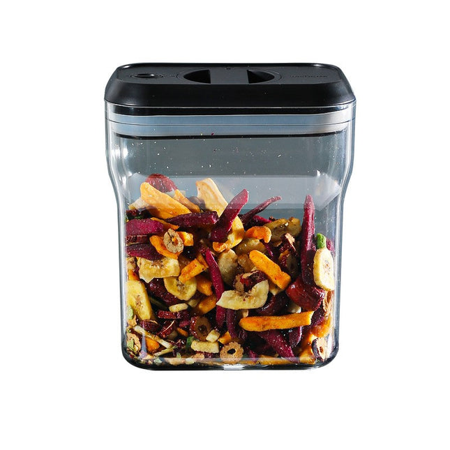 Recipient din Plastic, pentru Alimente/Obiecte, Inchidere Ermetica Rotire 90 grade, 2l