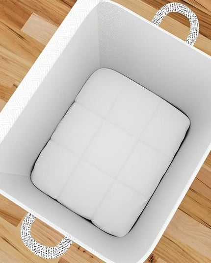 de Depozitare cu Fermoar, Pliabila, Maner Ranforsat, Fermoar Rezistent, pentru Haine, Paturi, Plapumi, Perne, Lenjerii de Pat, Jucarii,210 Litri