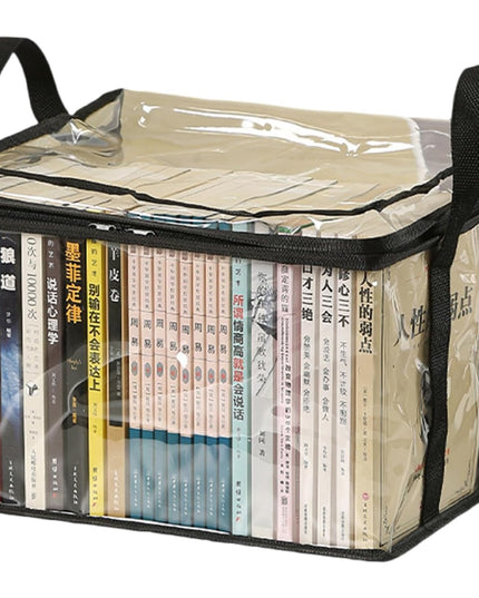 de Depozitare, din PVC + Textil, Rezistenta la Apa, Geanta pentru Carti