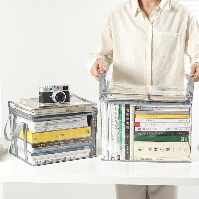 de Depozitare, din PVC + Textil, Rezistenta la Apa, Geanta pentru Carti