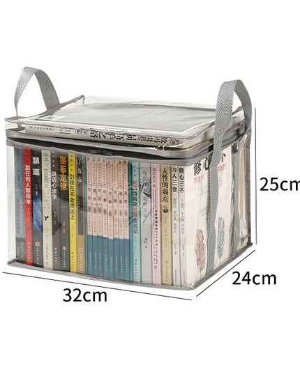 de Depozitare, din PVC + Textil, Rezistenta la Apa, Geanta pentru Carti