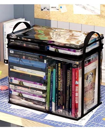 de Depozitare, din PVC + Textil, Rezistenta la Apa, Geanta pentru Carti