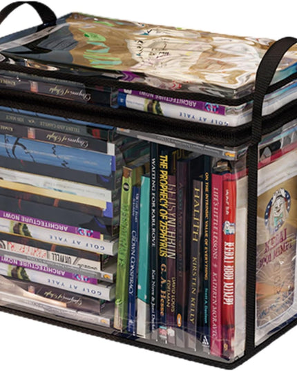 de Depozitare, din PVC + Textil, Rezistenta la Apa, Geanta pentru Carti