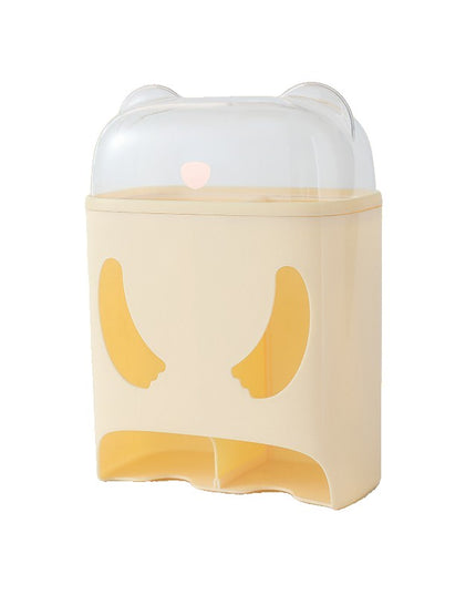 de Depozitare, Montare Perete, Adeziv, Fara Perfoare, din ABS, Model Urs