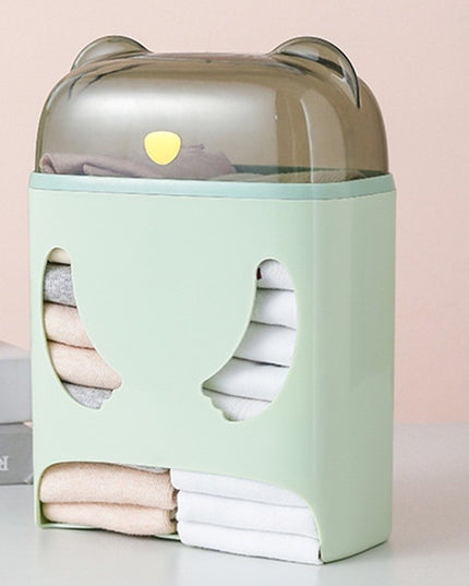 de Depozitare, Montare Perete, Adeziv, Fara Perfoare, din ABS, Model Urs