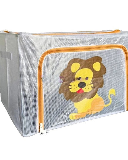 de Depozitare, pentru Camera Copiilor, 66L, din PVC, Model Leu,