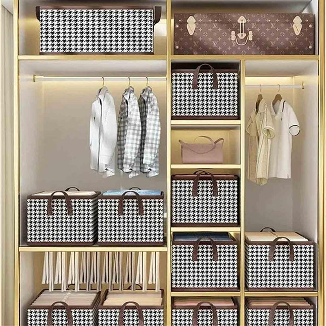 De Depozitare, Pentru Haine, Lenjerie, Sosete Si Sutiene, Material Textil, 6 Compartimente,Culoare