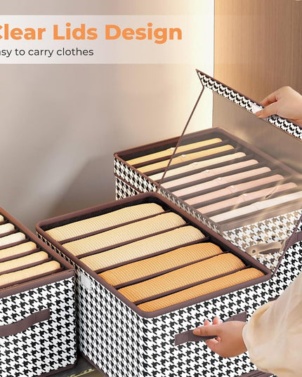 De Depozitare, Pentru Haine, Lenjerie, Sosete Si Sutiene, Material Textil, 6 Compartimente,Culoare