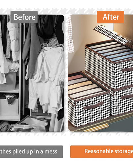 De Depozitare, Pentru Haine, Lenjerie, Sosete Si Sutiene, Material Textil, 6 Compartimente,Culoare