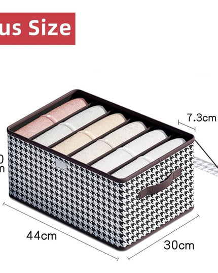 De Depozitare, Pentru Haine, Lenjerie, Sosete Si Sutiene, Material Textil, 6 Compartimente,Culoare