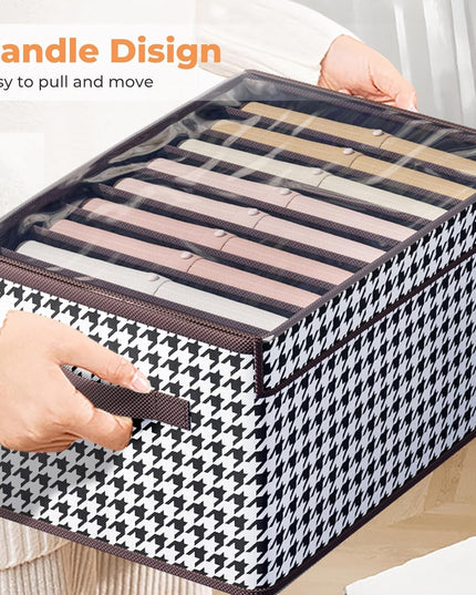 De Depozitare, Pentru Haine, Lenjerie, Sosete Si Sutiene, Material Textil, 7 Compartimente,Culoare