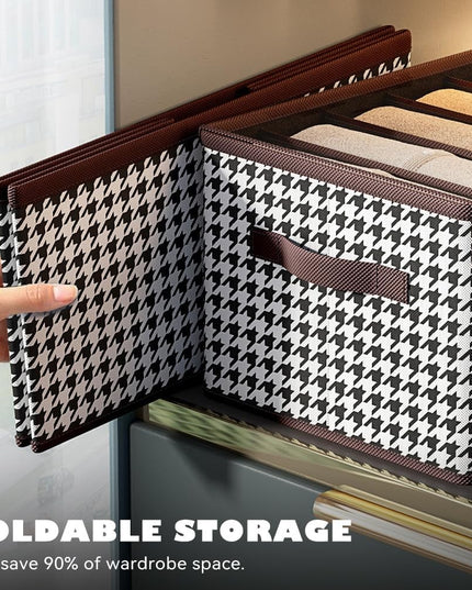 De Depozitare, Pentru Haine, Lenjerie, Sosete Si Sutiene, Material Textil, 9 Compartimente,Culoare