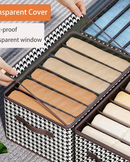 De Depozitare, Pentru Haine, Lenjerie, Sosete Si Sutiene, Material Textil, 9 Compartimente,Culoare