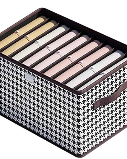 De Depozitare, Pentru Haine, Lenjerie, Sosete Si Sutiene, Material Textil, 9 Compartimente,Culoare