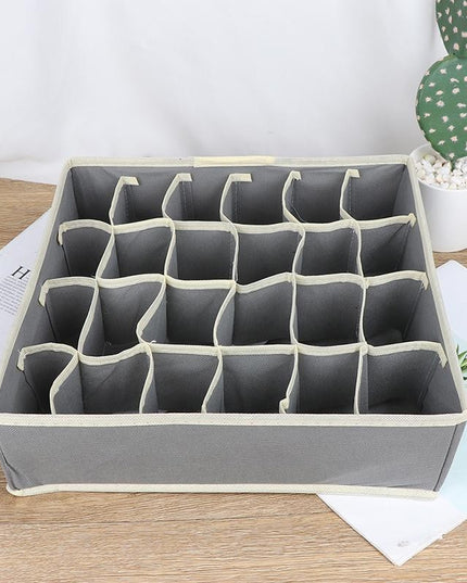 De Depozitare, Pentru Lenjerie, Sosete Si Sutiene, Material Textil, 24 Compartimente,Culoare