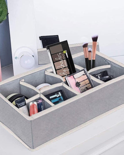 De Depozitare, Pentru Lenjerie, Sosete Si Sutiene, Material Textil, 8 Compartimente,Culoare