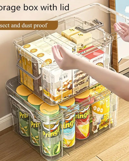 De Depozitare, Tip Valiza, pentru Alimente, Jucarii, Accesorii, Transparenta, Marime S