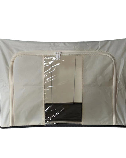 de depozitare Pliabila, Cadru Metalic, cu fermoar, 100 L, material Textil,suport de baza din plastic stabil