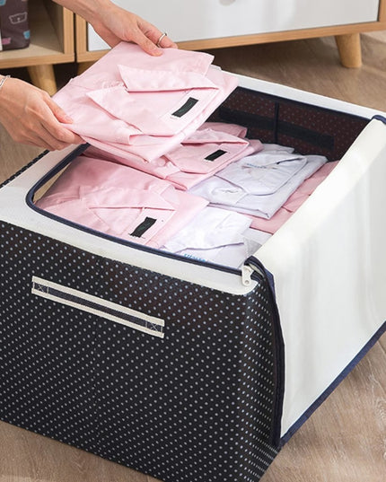 de Depozitare Pliabila, Cu Fermoar, 100 L, Textil