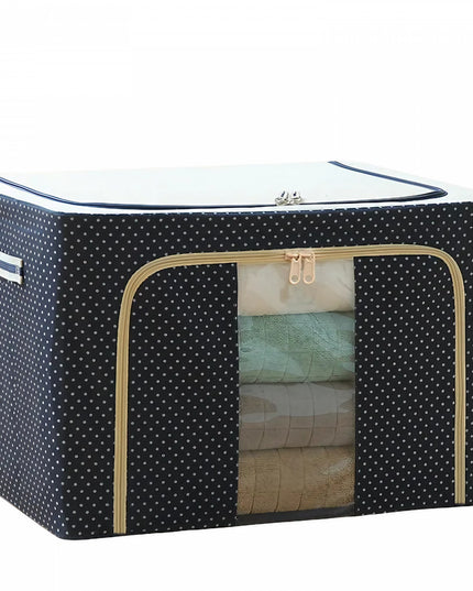 de Depozitare Pliabila, Cu Fermoar, 100 L, Textil