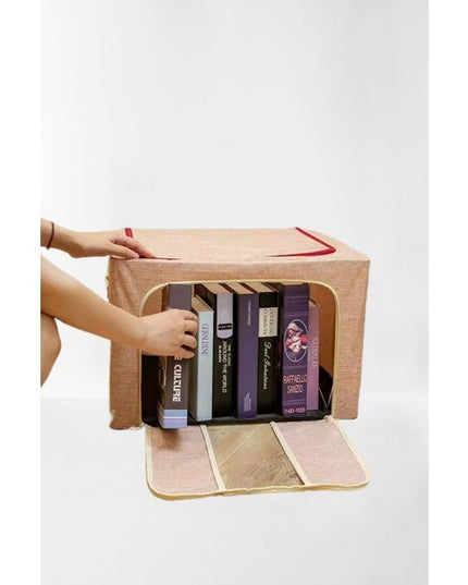 de depozitare pliabila, Cu fermoar, 66 L, Textil