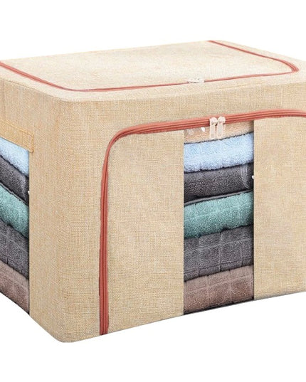 de depozitare pliabila, Cu fermoar, 66 L, Textil