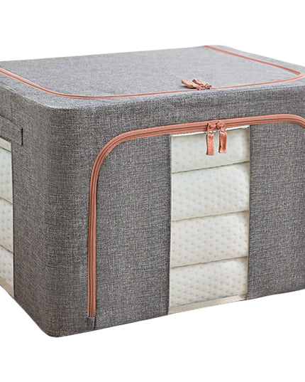 de depozitare pliabila, Cu fermoar, 66 L, Textil