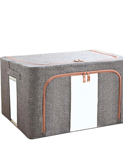 de depozitare pliabila, Cu fermoar, 66 L, Textil