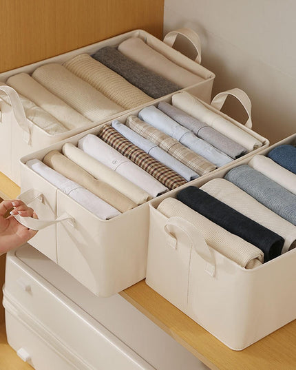 de Depozitare Tip Cos, Material Piele Ecologica, Pliabila,26 l, Cadru Metalic, cu Manere