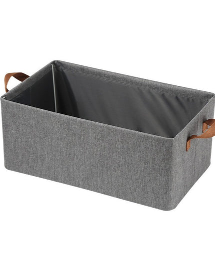 de depozitare tip cos, textil, pliabila,cadru metalic, cu manere