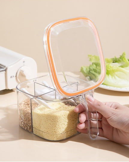 Depozitare Alimente, din Plastic/Silicon,5 Compartimente