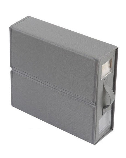 Depozitare Lenjerii de Pat, Pliabila, Capacitate 18l,din Panza Oxford cu PP Incorporat, Fereastra Vizibila