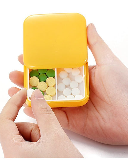 depozitare medicamente, 2 compartimente, Glisanta