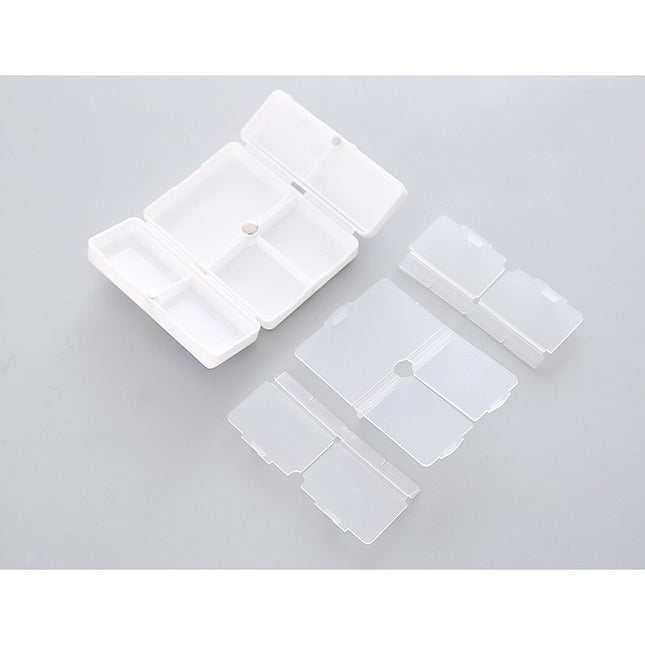 depozitare medicamente, 7 compartimente sigilate individual, pliabila, portabila