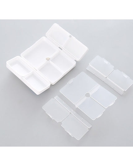 depozitare medicamente, 7 compartimente sigilate individual, pliabila, portabila