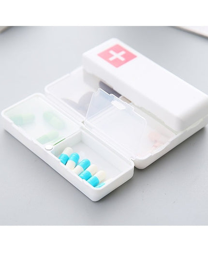 depozitare medicamente, 7 compartimente sigilate individual, pliabila, portabila