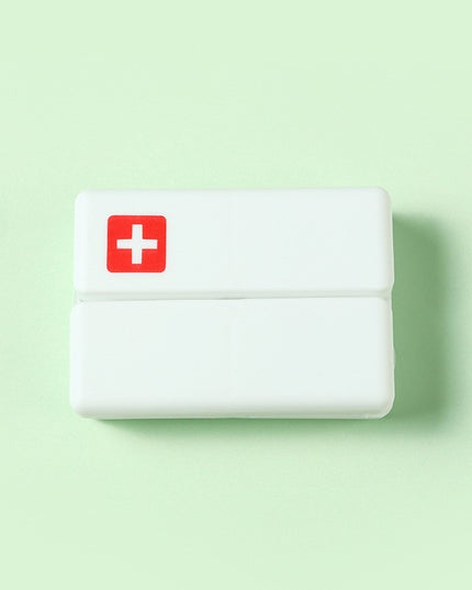 depozitare medicamente, 7 compartimente sigilate individual, pliabila, portabila