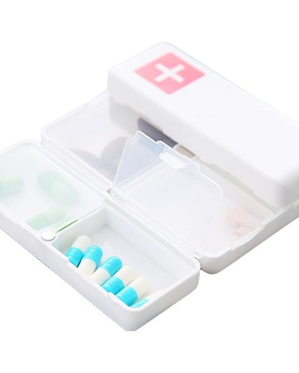 depozitare medicamente, 7 compartimente sigilate individual, pliabila, portabila