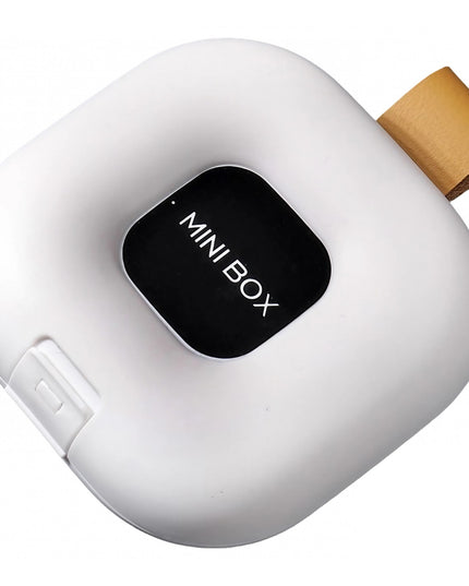 Depozitare Medicamente, 4 Compartimente, Inchidere Etans, Portabila, Patrat