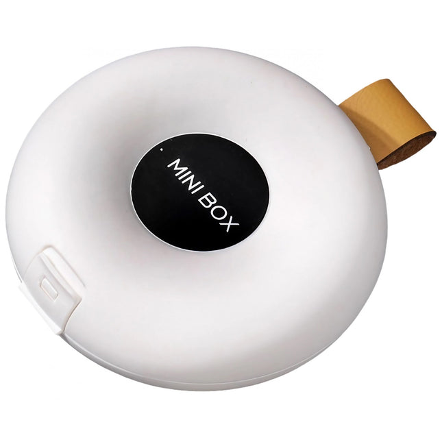 Depozitare Medicamente, 6 Compartimente, Inchidere Etans, Portabila, Rotund